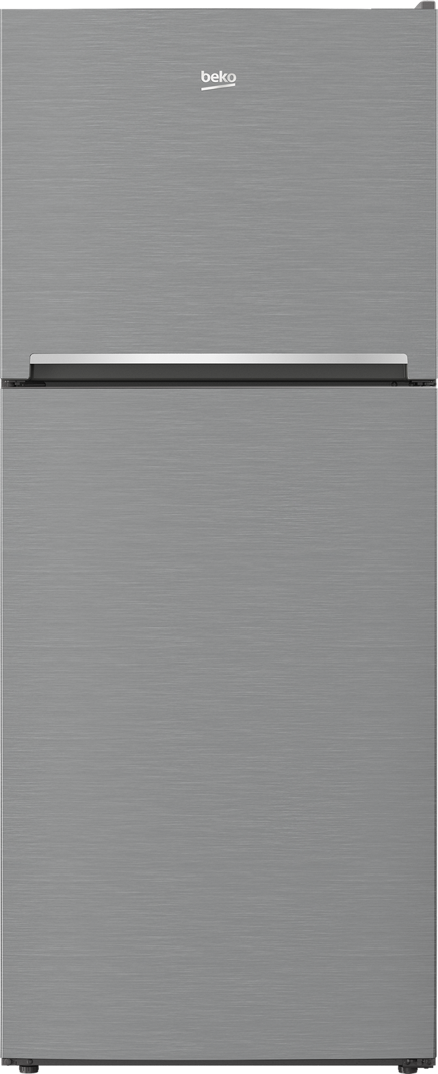 Beko 28" 13.6 Cu. Ft. Fingerprint-Free Stainless Steel Counter Depth Top Freezer Refrigerator