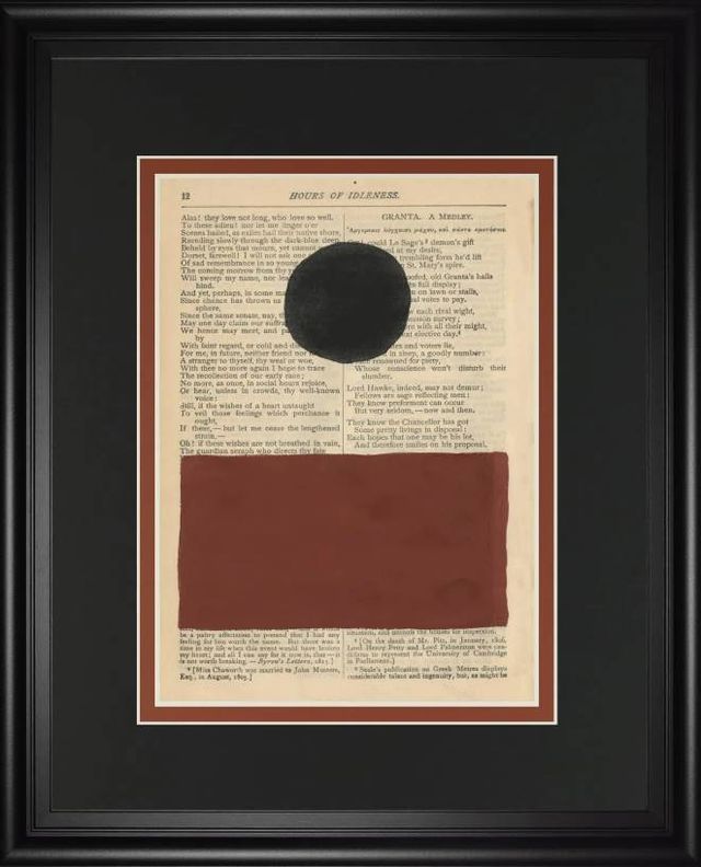 Classy Art Modern Prose II by RenZe W. Stramel Wall Art-0