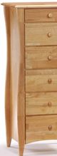 Night & Day Furniture™ Clove Cases Natural Lingerie Chest-1