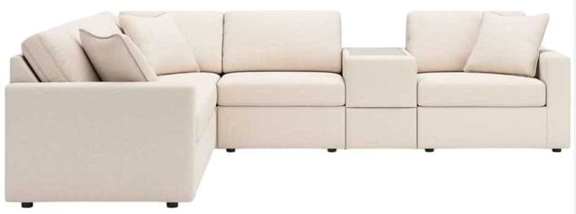 Signature Design by Ashley® Modmax 6-Piece Oyster L-Shape Sectional with Storage Console-1