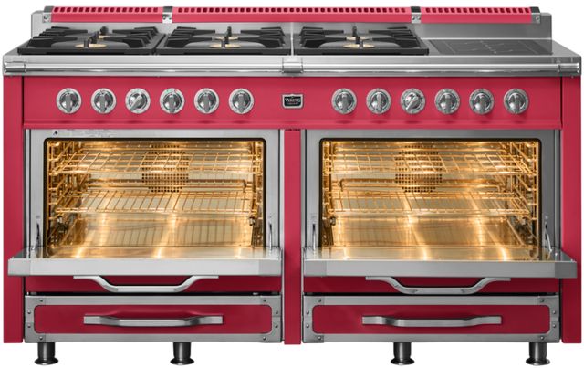 Viking® Tuscany 66" Valentine Pro Style Dual Fuel Range-1