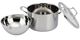 Kucht Professional Stainless Steel 10-Piece 3-Ply 10-Piece Cookware Set-5