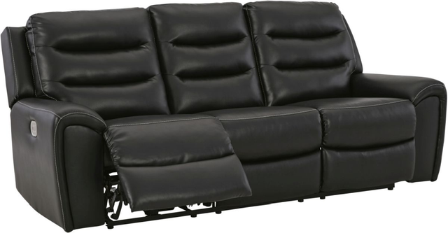 Signature Design by Ashley® Warlin 3-Piece Black Living Room Set-1