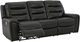 Signature Design by Ashley® Warlin 3-Piece Black Living Room Set-1