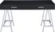 ACME Furniture Coleen Black High Gloss Desk with Chrome Base-1