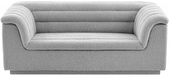 Meridian Furniture Cascade Gray Loveseat-1