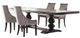 Coaster® Phelps 5-Piece Antique Noir/Gray Dining Set-0