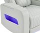 Global Furniture USA U8611 Blanched Silver Power Recliner with LED-4