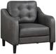 Homelegance® Mallory Gray Accent Chair-0