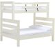 Crate Designs™ Furniture Cloud Twin/Full Timber Frame Bunk Bed-0