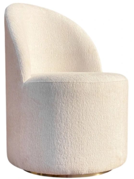 Modus Furniture Zinnia Dune Upholstered Swivel Chair-0