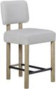 Bernards Pagosa Rio Smoke Upholstered Counter Stool-0