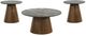 Coaster® Franklin 3-Piece Brown/Gray Coffee Table Set-0