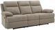 Signature Design by Ashley® Tarrant Mocha Manual Reclining Sofa with Drop Down Table-0