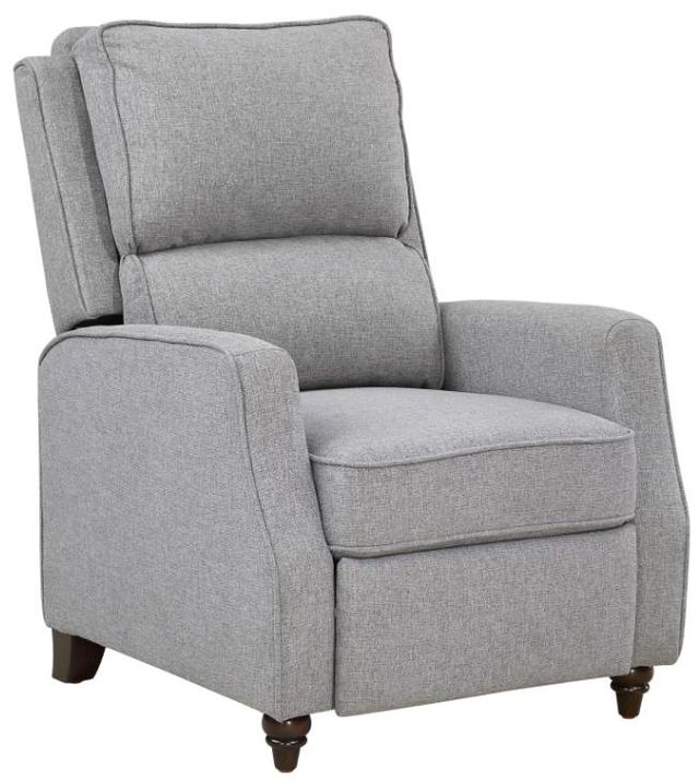 Homelegance® Loveland Gray Push Back Reclining Chair-0