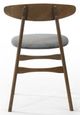 VIG Furniture Modrest Castiano 2-Piece Brown/Gray Dining Chair Set-2
