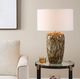 Uttermost® Torrence Caramel/Chocolate/Cream Glaze Table Lamp-1