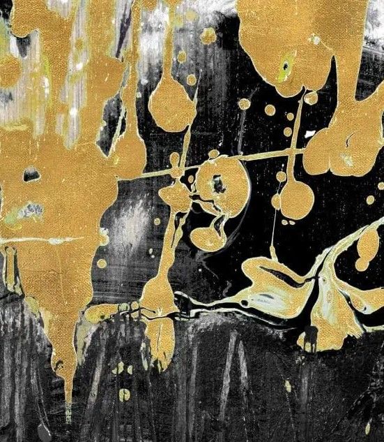 Classy Art Gold Reflections by Andy Beauchamp Wall Art-2