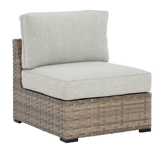 Signature Design by Ashley® Calworth 8-Piece Beige Outdoor Sectional Set-2