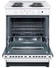Summit® 24" White Slide-In Electric Range-1