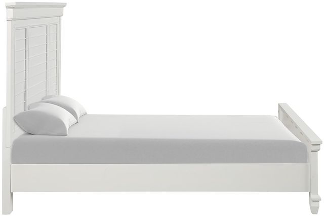 New Classic® Home Furnishings Jamestown White California King Panel Bed-3