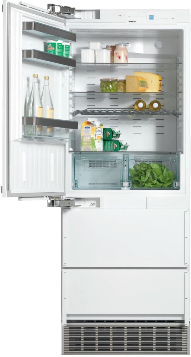 Miele PerfectCool 30 in. 14.1 Cu. Ft. Panel Ready Built In Bottom Freezer Refrigerator-0