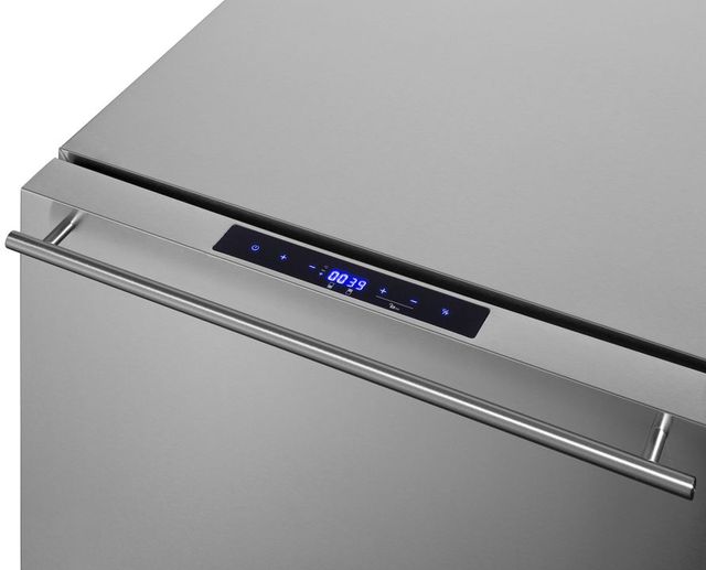 Summit® 3.9 Cu. Ft. Stainless Steel Refrigerator Drawers-4