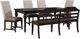 Liberty Furniture Paradise Valley 6-Piece Flax Tweed/Saddle Brown/Tobacco Optional Rectangular Table Set-0