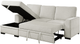Homelegance® Morelia 2-Piece Beige Left-Arm Facing Pull-out Sleeper Sectional and Chaise-0