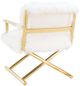 TOV Furniture Jodi White Sheepskin Chair-2