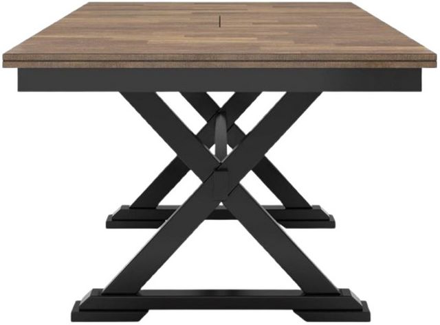 Signature Design by Ashley® Wildenauer Brown Dining Table with Black Base-2