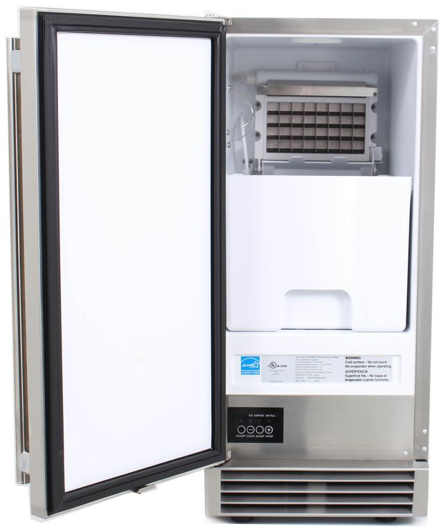 Blaze® Grills 14.63" Stainless Steel Outdoor Ice Maker-2