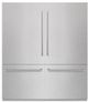 ZLINE 72" 39.6 Cu. Ft. Satin Stainless Steel Built In French Door Refrigerator-0