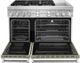 KitchenAid® 48" Avocado Cream Pro Style Dual Fuel Range with Griddle-1