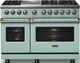 Viking® 5 Series 48" Splash Pro Style Dual Fuel (LP) Range with Brushed Brass Trim-2