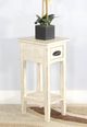 Sunny Designs™ White Sand Chair Side Table-4