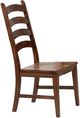 A-America® Toluca Rustic Amber Ladderback Side Chair-0