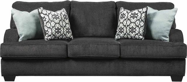 Benchcraft® Charenton Charcoal Queen Sofa Sleeper-0
