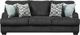 Benchcraft® Charenton Charcoal Queen Sofa Sleeper-0