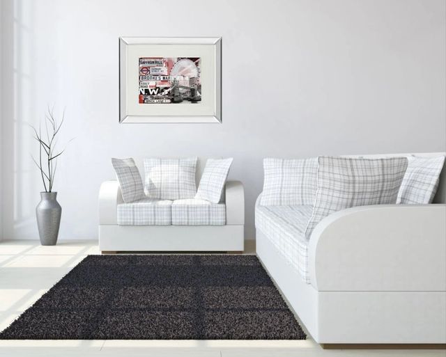 Classy Art Saffron Hill by Andrew Cotton Mirror Framed Wall Art-2