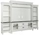 Liberty Furniture Allyson Park Charcoal/Wirebrushed White Entertainment Center with Pier-0