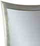 Bassett Mirror Hour Glass Silver Leaf Floor Mirror-1