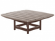Pawleys Island Chocolate WeatherWood Conversation Table-0