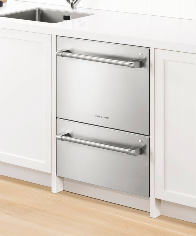 Fisher & Paykel Series 9 24" Stainless Steel Double DishDrawer™ Dishwasher-5