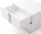 VIG Furniture Modrest Token Stainless Steel/White Nightstand-3