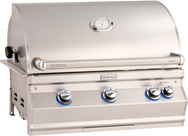 Fire Magic® Aurora A540i 4-Burner Stainless Steel Built-In Liquid Propane Grill-0