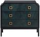 Crestview Collection Gemma Black/Navy Blue Chest-3