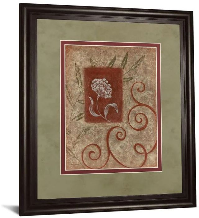 Classy Art Florescence I by Jane Carroll Framed Print Wall Art