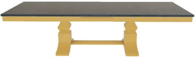Mavin Customizable 38" x 84" Cosmo Extendable Dining Table with 18" Leaf-1