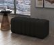 Rigel Large Ottoman Bench in Black Boucle-1